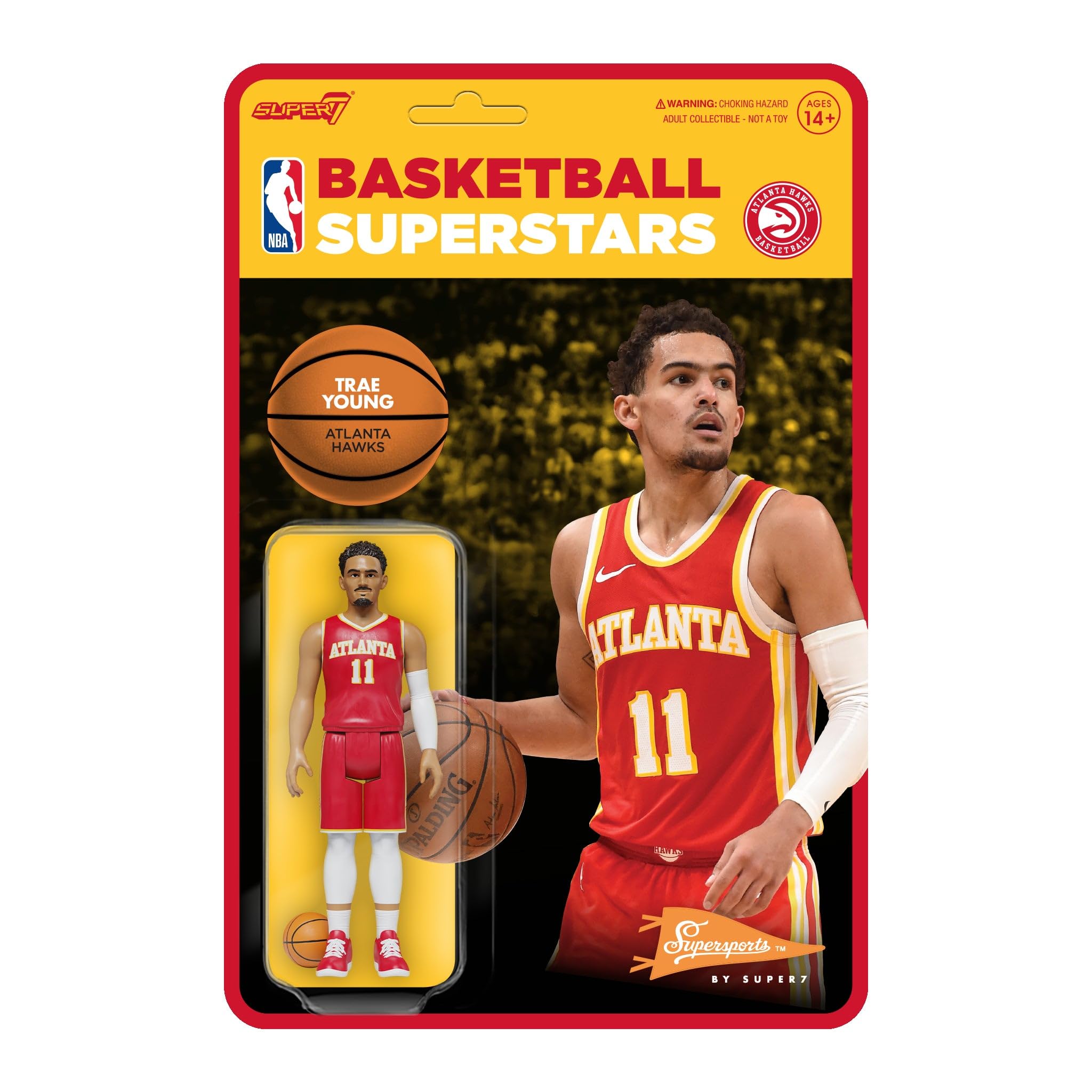 Amazon.com: NBA Supersports Figure Wave 4 - Trae Young